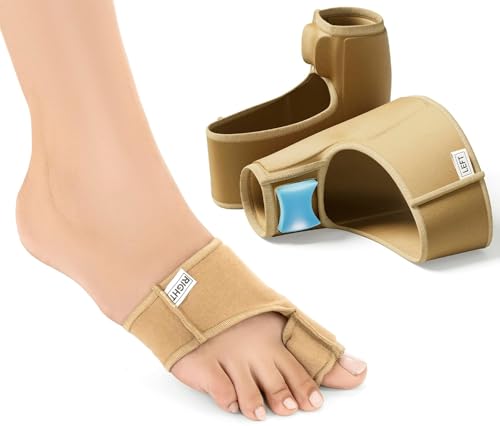 Image of Bunion Corrector Relief Sleeve Big Toe Separator Straighteners, Bunion Correction Socks with Gel Pad Non-Slip Toe Spacer for Women Men Day Night Support Hallux Valgus Guard