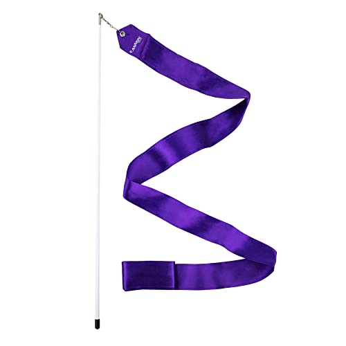 Cannon Sports Gymnastics Ribbon Wand Purple 1-Pack