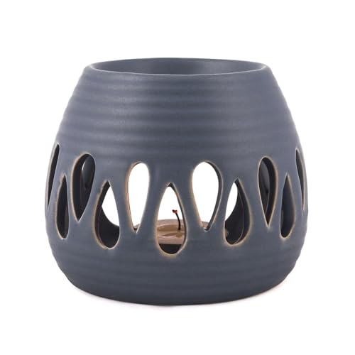 pajoma Simple Keramisk Doftlampa, Blå, 8 cm Höjd