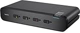 F1DN104W-3EA Linksys F1DN104W-3 commutateur écran, Clavier et Souris Noir - Commutateurs écran-Clavier-Souris (3840 x 2160 Pixels, USB, USB, HDMI/DisplayPort, Casque de 3,5 mm, HDMI, PS/2, USB A, Noir)