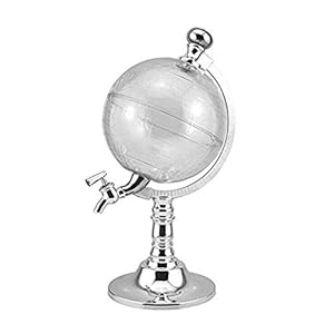 Jiutong Globe Wine Separator Cannon Beer Gieten Wijn Bier Machine Wijn Toren Bar Drinken Fontein KTV-benodigdheden, 1.5L,B