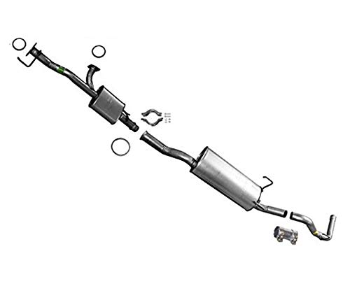 With Federal Emissions Exhaust Pipe System Mufflers for Toyota Tundra 4.7L 00-02