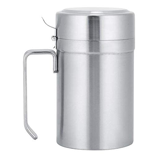 Olie Dispenser, Roestvrijstalen Huishoudelijke Keuken Handvat Olie Pot Fles Opslag Container met Deksel (1000ML) - Image 6