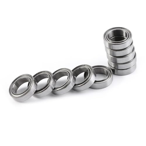 Fafeicy 30 Stück 6700ZZ Doppelt Geschirmte Dünnwandige Kugellager mit Dünnem Abschnitt, 10 X 15 X 4 Mm