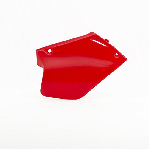 Fianchetti laterali tabelle laterali portanumero per CR 125 1995-1997 CRE 125 1995-1997 CR 250 1992-1996 CRE 250 1992-1996 colore rosso
