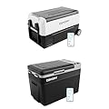 EUHOMY 12 Volt 37QT and 32QT Refrigerators and Freezers Bundle for Camping, Travel, Truck, RV, Outdoor