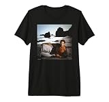 David Hasslehoff Baywatch Actor by Michael Grecco Men's Premium Tri-Blend T-Shirt, Black, Small