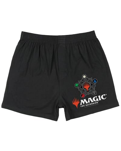 INTIMO Magic: The Gathering Men's Mana Symbols Card Game Tag-Free Boxers Underwear Boxer Shorts For Adults