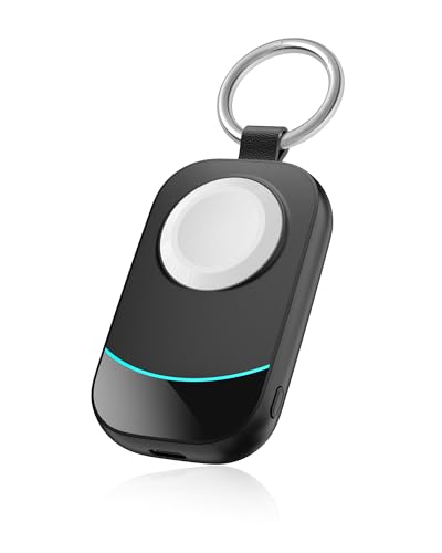 Tragbar Powerbank für Apple Watch 10 mit 2500mAh - imodomio Wireless Ladestation für Apple Watch Serie 10/9/8/7/6/5/SE/4/3/2/UItra 2/Ultra, Kompakt für Reisen, Sport und Outdoor
