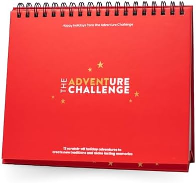 The Adventure Challenge Holiday Scratch-Off Book – 12 Fun Christm...