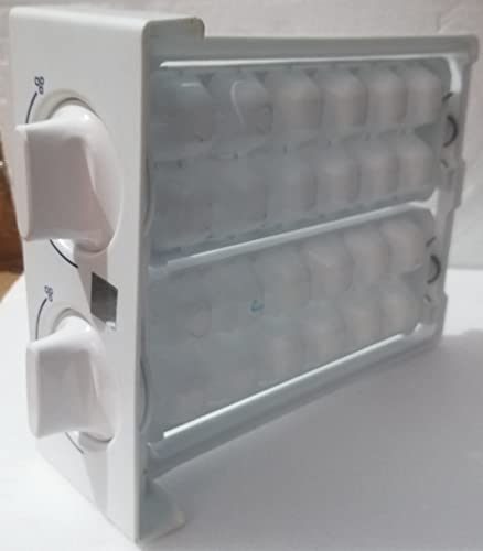 Image of Movable Twister Ice Tray Compatible with Whirlpool Proton Refrigerators Ice Cube Tray Match & Buy Fridge Door Shelf
