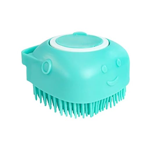 Esponja Silicone para Banho com Dispenser para Sabonete Líquido 80ml (Verde)