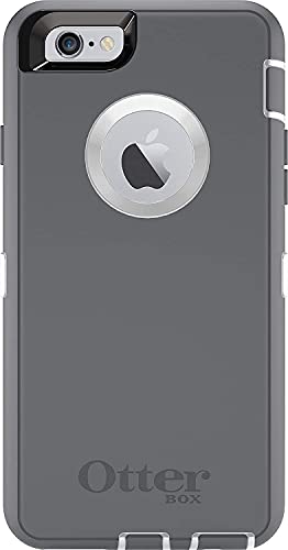 OtterBox Defender Series for iPhone 6s and iPhone 6 (ONLY - NOT Plus) Case Only - Non-Retail Packaging - Gunmetal Grey/White