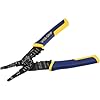 IRWIN VISE-GRIP Wire Stripper, 8 inch, Cuts 10-22 AWG, Plier Style Nose, ProTouch Grip for Maximum Comfort (2078309) #3
