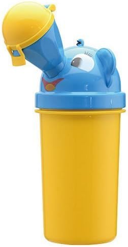 NERLMIAY Portable Baby Potty Urinal Boy Toddler Potty Training for Camping Car Travel Girl Travel Potty Urinal Training Toilet (Yellow for Boy)