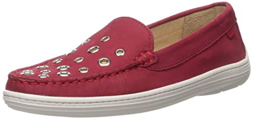 Marc Joseph New York Unisex-Kid's Leather Made In Brazil Mott Street Grommet Detail Loafer, Red Nubuck, 13 M Us Little Kid #TOP15