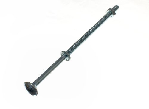One Stop DIY 1.000 bulloni quadrati M6 da 6 mm x 150 mm + dado