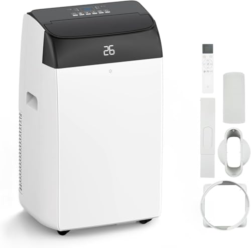 Condizionatore Portatile 10000 BTU, 4-in-1Climatizzatore...