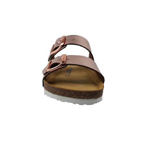 Image of Kids' 100% Genuine Leather Sandals - Comfortable Smart Foam Footbed, Adjustable Straps, Durable Non-Slip Sole and Stylish