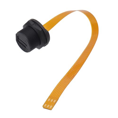 Conector roscado IP67 impermeable E13 con cable flexible SDTF para entornos industriales 3