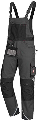 Nitras Motion Tex Pro FX Pantalón con Peto - Pantalones de Trabajo para Hombre/Mujer