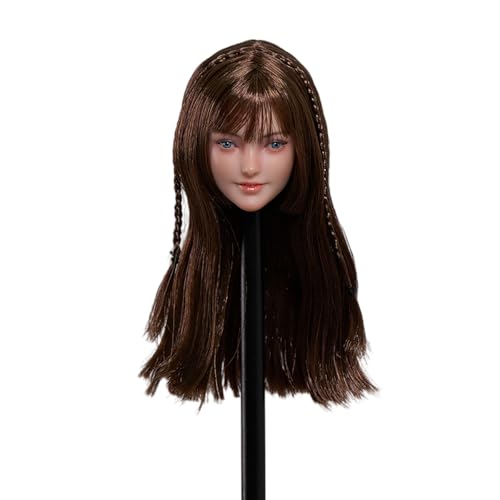 HiPlay Iminitoys 1/6 シュアン ロリ・少女・美女 M027D 可動眼 ドール用 頭 塗装済み