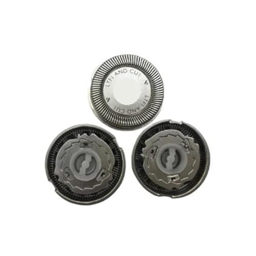 3Pcs HQ2 Replacement Heads Razor Blade?Compatible for Philips?Electric Shaver HS106 HS110 HS125 HS135 HS155 HS165 HS250 HS255HS308 HS345