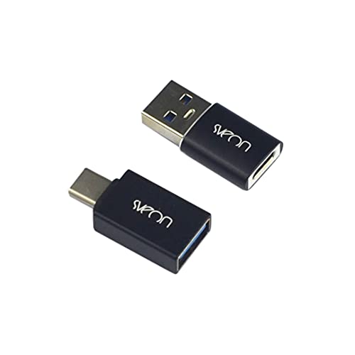 Sveon SCT300 USB-C to USB-A & USB-A to USB-C Adapters Kit, Schwarz