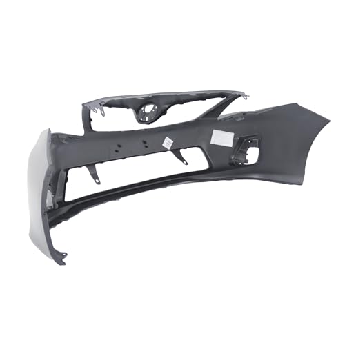 Image of Compatible with Toyota Corolla 2011-2013 Front Bumper Cover | Primed, With Fog Light Holes, Without Parking Sensor Holes, Sedan, Ready to Paint, OEM 5211903901, TO1000372