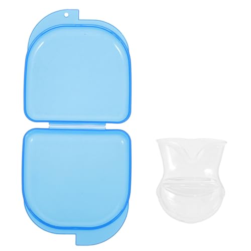 TOPPERFUN Tapón Para Ronquidos Silicona Flexible Mini Funda Para Lengua Cubierta De Lengua Para Dormir Antidesgaste Práctico Respiración Nasal Mejora Sueño Reparador Adultos