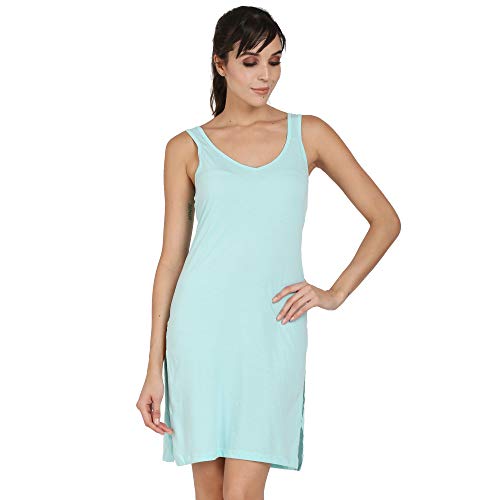 Image of Splash Cotton Rich Camisole Slip for Women| Long Kurti Slip /Suit Slip /Camisole Slip Knee Length - 139