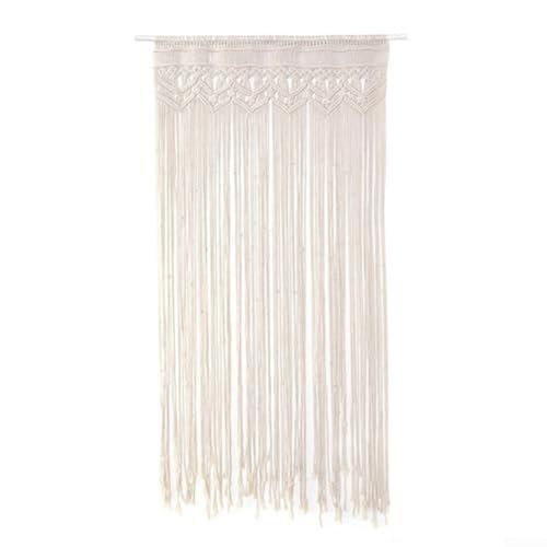 YJDOORPLAY Rideau en macramé pour porte, tapisserie pour mariage, décoration bohème, à suspendre au mur, séparateur de fenêtre, arc, fond pour fêtes,...
