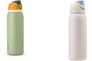 owala FreeSip 40 oz Insulated Stainless Steel Water Bottles with Straw