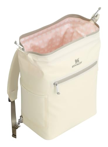Image of Stanley All Day Madeleine Backpack Soft Cooler 20 Can Cooler with Handle and Shoulder Straps Insulated Travel Bag with Zipper BPA-Free