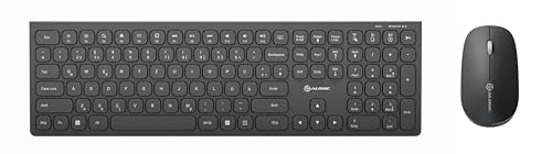 ALOGIC Echelon BT Souris sans fil + clavier (Allemagne) Noir
