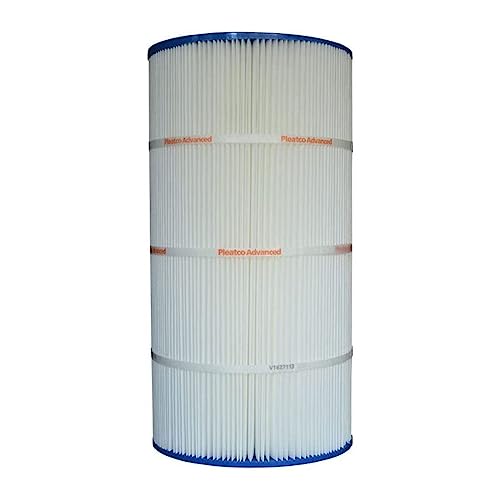 Pleatco PA100S-EC Pool Filter Cartridge Replacement for Unicel: C-9440, OEM Part Numbers: CX100XRE, White