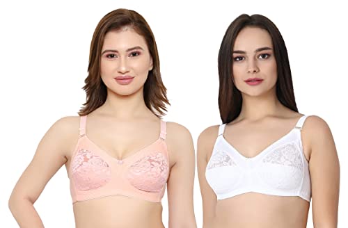 Image of Women Net Non-Padded Wire Free Regular Bra