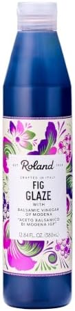 Roland Foods Fig Balsamic Vinegar Glaze of Modena, Specialty Imported Food, 12.84-Ounce