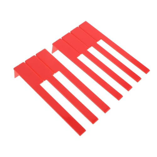 Yardwe 1 Set Piano Keytops Replacement Vivid Color Plastic Covers for Key Protection Easy Installation Comfortable Playing Surface Essential Piano Accessory for Home Use