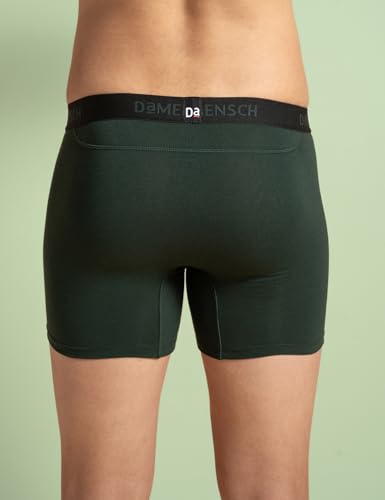 Image of DAMENSCH Mens Regular Fit Premium Cotton Blend Boxer Brief | Innerwear Men, Men Boxers, Underwear for Men, Shorts for Men, Inner for Men, Briefs for Men
