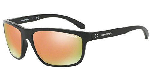 Arnette 0AN4234 41/4Z 61 Montures de Lunettes, Noir (Black/Greymirrorrosegold), Homme