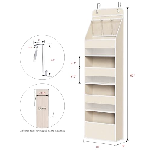 Rangement mural en tissu pour optimiser les petits espaces