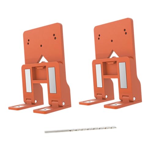 LDDIFHWW 2 Piezas de Plantillas de Alineación para Bisagras de Puertas de Armario, Herramienta Profesional Portátil para Carpinteros, Herramientas de Instalaci