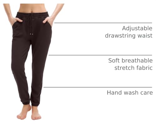 Image of Walifrey Womens Joggers with Pockets, Drawstring Sweatpants Women for Lounging Jogging Workout and Gym