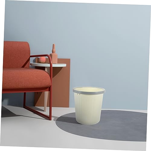 Caneca de basura delgada SOLUSTRE 13 galones sin tapa miniatura 3
