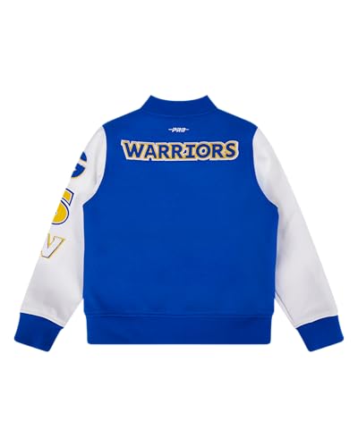 Big Kids NBA Classic Chenille Varsity Jacket3