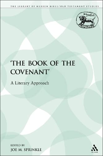 Buy The Book of the Covenant: A Literary Approach — BookShops.in