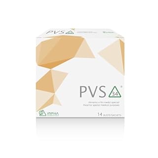 PVS34©® 34 Elementi Nutritivi: Proteine, Glutamina, Vitamine e Minerali – Supporto Energetico e Sistema immunitario – Alimento Fini Medico Speciali - Senza Glutine • 14 Bust. • INPHA 2000
