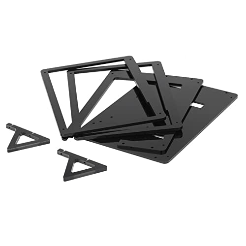 Image of 7in Screen Case Fit for, Full-View with Case Holder Shell Case Screen for Monitor Touchscreen Display 7-inch(Plastic Bracket Shell)