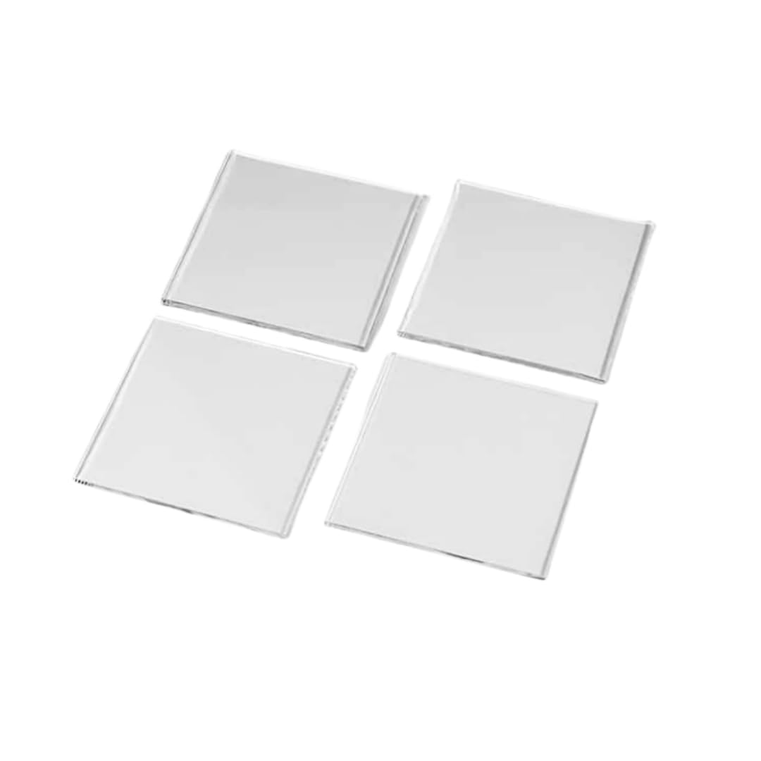 Juego de láminas de vidrio hidrofóbico/hidrófilo de un solo lado: 10 piezas, espesor (0,4-2,0 mm)(100 * 100 * 0.5mm 1 Side Hydrophilic)